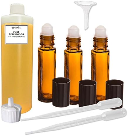 Grand Parfums Perfume Oil Set - Jaguar Jaguar Men Type, Our Interpretation, Highest Quality Uncut Perfume Oil (8 Oz)