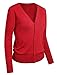 Emmalise Women's Classic V-Neck Button Down Cardigan Sweater Small to XL