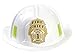 Aeromax Jr. Firefighter Helmet Toy, White, Adjustable