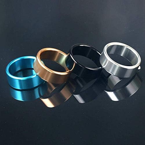 Se-x C-ock Ring Adult Se-x Toys New Thicker Metal Aluminum P-Enis Rings Male C-ock Ring Delayed Ejaculation Casing Delay Lock Loops Adult Product Se-x Toys for Men T-Shirt,Black T-Shirt,50mm