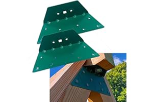 SIWOOD 2 Pcs EZ Frame Wooden Swing Accessories, A-Frame Bracket for Swing Set Swing Beam, Swing Fitting, High Strength Support, Green