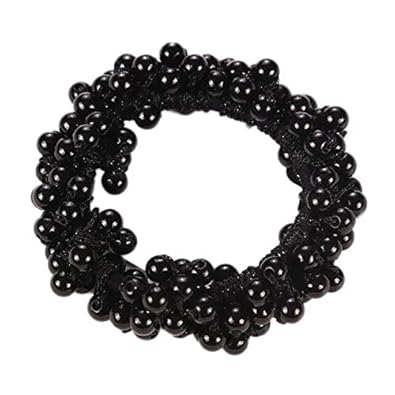 Generic Pearls Beads Hair Ties Elastic Hair Bands For Women Hair