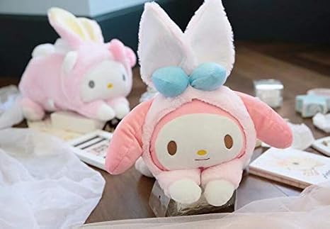 Amazon Longpro ティッシュカバー ぬいぐるみ かわいい ウサギ ふわふわ ティッシュケース ホルダー インテリア プレゼント ピンク1 ティッシュケース ホルダー オンライン通販