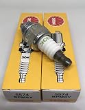 NGK Bpm8y (5574) Spark Plugs Individual Boxed - 2 Pack