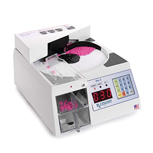 Rx4 Automatic Pill Counting Machine Compact Digital Tabletop