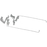 JINTAI LCD Hinge Brackets for HP Victus 15FA/15FB N13329001 | Left &amp; Right LCD Screen Hinge Bracket Replacement for HP Victus Gaming 15FA 15FB CN:N13329-001