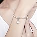 Little Girl Charm Pink Enamel CZ Dangle Charms Pearl Charm fit Charms Bracelet Necklaces Jewelry Birthday Gifts (Pearl)