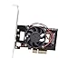 CY PCI-E 3.0 x4 Lane Host Converter Adapter Card M.2 NGFF M Key SSD to Nvme PCI Express with Cooling Fan
