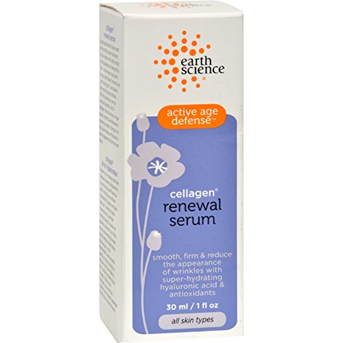 2 Pack of Earth Science Active Age Defense Cellagen Renewal Serum - 1 fl oz - Earth Science