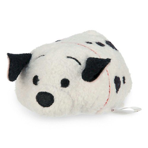 Disney Lucky ''Tsum Tsum'' Plush - 101 Dalmatians - Mini - 3 1/2''