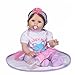 Dirance Lifelike Reborn Doll Soft Silicone Full Body Realistic Girl Playmate Doll Vinyl Reallike Handmade Newborn Baby Doll with Clothes 55cm, Kids Gift for Ages 3+ (Multicolor)
