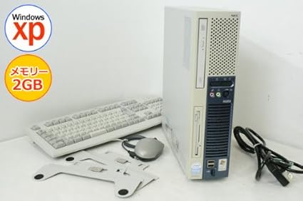 Amazon 中古パソコン デスクトップパソコン Nec Mate My18l E 4 Pentium Dual Core E2160 1 80ghz 2gb 80gb Dvd Rom Xp搭載 リカバリ領域有 Pc My18leze4 Nec デスクトップ 通販