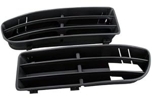 99PARTS Front Pair Left & Right Lower Insert Vent Grille Fit for Volkswagen VW Jetta Bora Mark Mk4 1999 2000 2001 2002 2003 2004