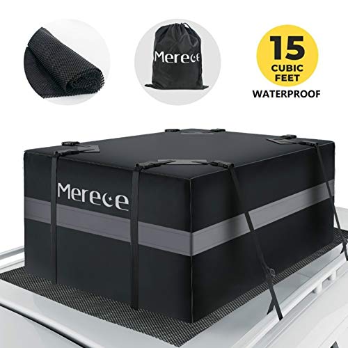 Merece Car Rooftop Cargo Carrier Car Roof Carriers Waterproof Luggage