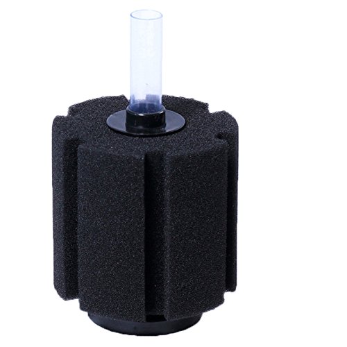 AQUANEAT Aquarium Bio Sponge Filter 20 Gal Breeding Fry Betta Shrimp Fish Tank XY-380 (Single)