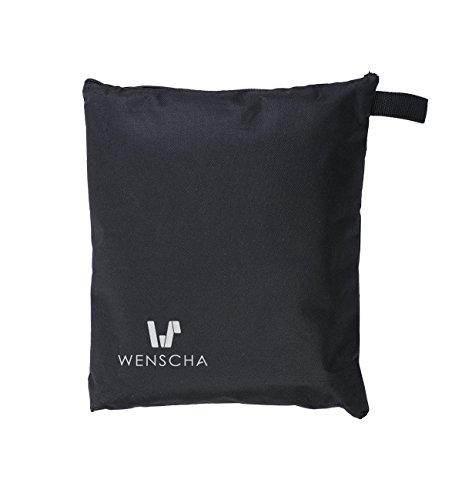 BBQ Grill Cover (57 Inch) Wenscha Waterproof Durable Barbecue Gas Cover UV Resistant Material Polyester Black - Thumbnail 6