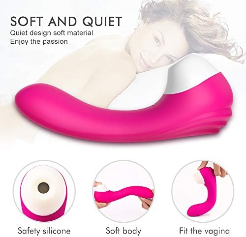 Silicone Sucking and Thrusting C^litorial Toy for Women Vibrartor Wand Six Toy for Female Adullt Toys with USB Rechargeable T shirt