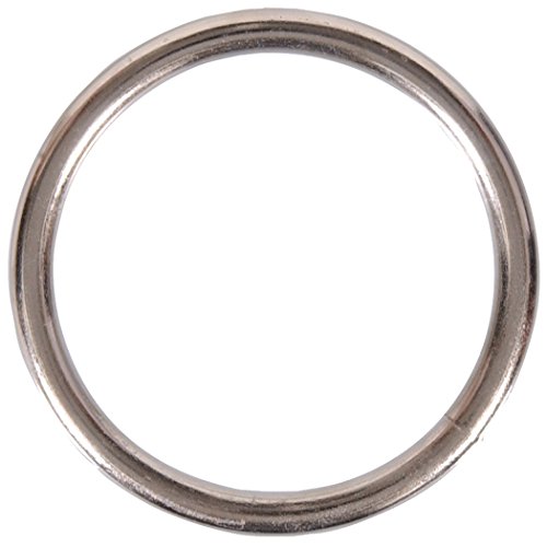 Hillman 3/4 in. Nickel Plated Welded Ring