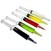 EZ-Inject 25 Pack Plastic Syringes for Jello Shots 1oz - 100% Safe and Reusable Jello Shot Syringes with Caps - Holiday and Halloween Party Supplies for Adults