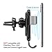 licheers Wireless Car Charger Mount, Gravity qi Wireless Car Holder Compatible iPhone Xs max iPhoneX iPhone8 iPhone 8Plus Samsung Galaxy S8, S8 Plus, S7, S7 Edge, S6 Edge Plus, Note 8(Black)