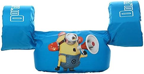 YOMM Puddle Jumper Safety Life Jacket,30-50 lbs (Light Blue)