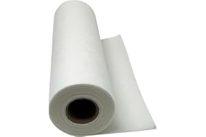 HBI H.B.I. PRODUCTS No Show Mesh Stabilizer 12" x 25 Yard - Invisible Cut Away Medium Weight - White by H.B.I. Products
