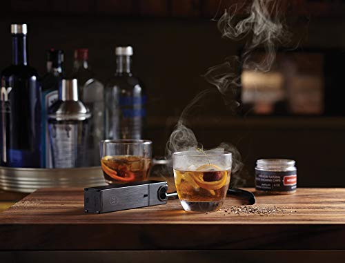 Outset Tragbarer Smoker für Lebensmittelaufguss, 22,9 cm, Schwarz – Bild 8