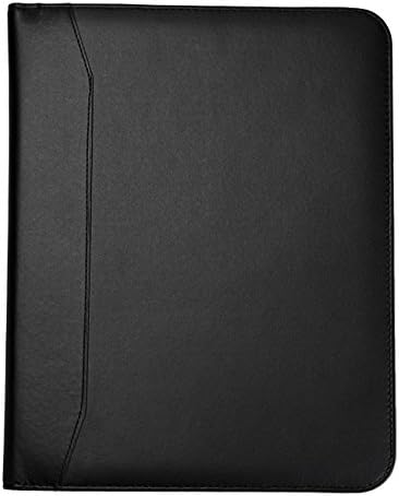 Business Letter Size Executive Padfolio Portfolio with Writing Pads, Left Handed and Right Handed Use by Jancosta (Black)