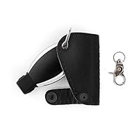 M-KeyCases Mercedes Benz Accessories Leather Key Fob Etui Cover Case Keyring Kompressor w203 w204 w205 w208 w211 a140 a180 c200 c220 e200 e220 e320 e350 4x4 cdi