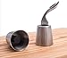 CLOSEOUT PRICE - Set of 3 Premium WINE BOTTLE STOPPERS to preserve and present your wine in style – Stainless Steel with Inner Rubber Seal