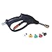 DUSICHIN DUS-400 High Pressure Washer Gun, 3000 Psi with 5-Color Pressure Water Washer Nozzles