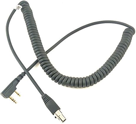 Coil Cord Kenwood - Relm - Baofeng Headset Racing Radios Warehouse