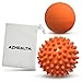 AZHEALTH Lacrosse and Spiky Massage Ball Set for Myofascial Release and Trigger Point Therapy, 2 pack