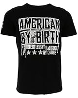 Nine Line American by Birth Men's T-Shirt, Color Black, Size XL