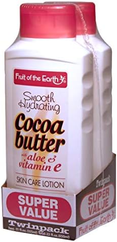cocoa butter and aloe vera lotion