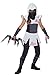 Fearless White Ninja Girl Kids Costume