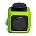 Fidget Cube by iProudAmerican + Silicone Frame - Relieves Stress - for Adults and Kids | Fidget Toy for ADHD / ADD / OCD / Autism / Anxiety / Depression