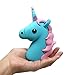 DBigness 2600mAh Blue Unicorn Cute Funny Cartoon PVC External Battery Portable Charger Backup Pack Power Bank for Smart Phone