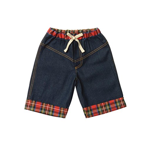 snopea Baby Girls' Jeans/Double Tee 24MO Red And Green