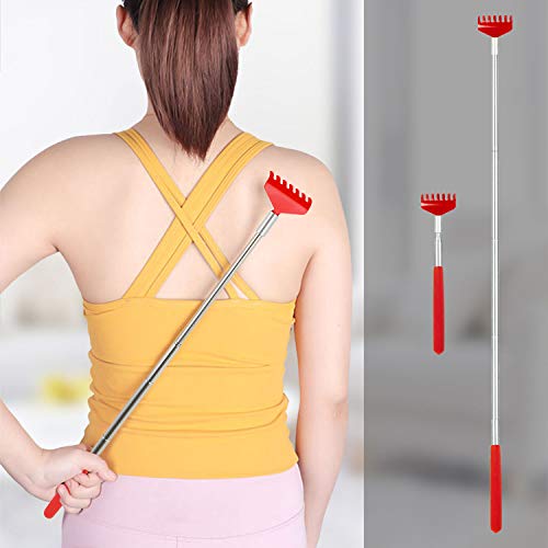 4 Pack Back Scratcher Portable Telescoping Backscratchers for Men
