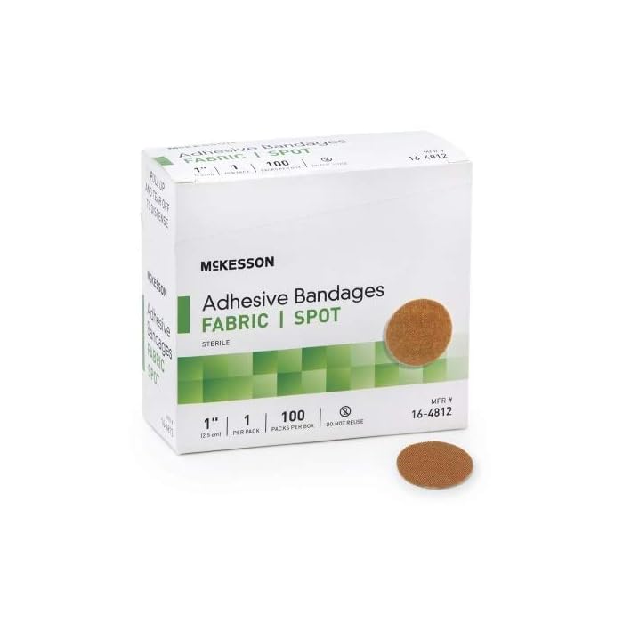 McKesson Medi Pak Performance Bandage 1"round 2 Boxes Of 100 count (2)