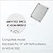 TOP CASE Palm Rest Cover with Trackpad Protector Compatible with Apple MacBook Pro 13