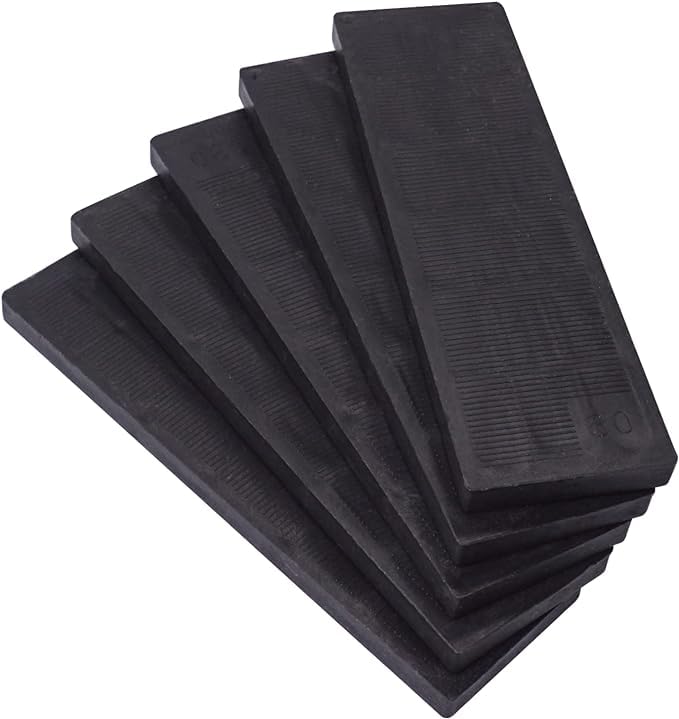 Photo 1 of 1/4" (6 mm) Plastic Glazing Blocks Glazing Frame Spacer Door Window Frame Packers