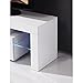 LED TV Stand Unit Cabinet w/Drawer Console Furniture High Gloss White