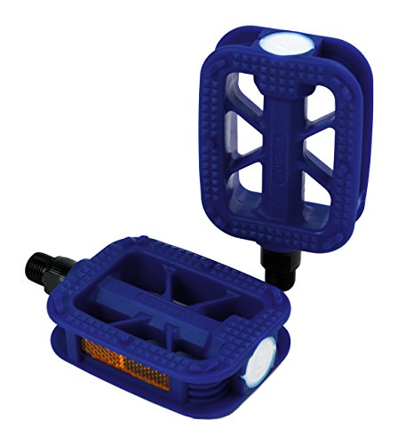 UPC 817799017146, Retrospec Bicycles Urban Fun Resin Bike Pedals (9/16&quot;) with Reflectors, Royal Blue