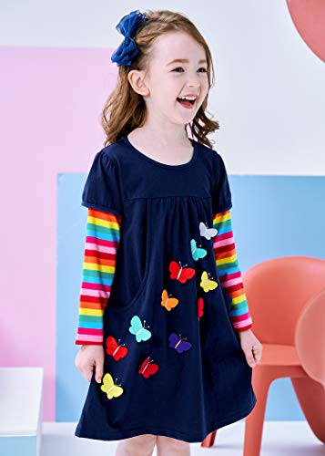 4 VIKITA+Winter+Toddler+Clothes+Dresses