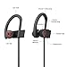 LetMet V4.1 Bluetooth Headphones Wireless - Sport Earphones - HD Stereo - Sweatproof Earbuds With Mic - Noise Cancelling Headsets For Running Workout and Gym