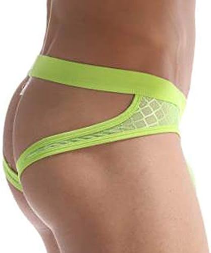 Men's Sexy Underwear Mens Sexy U Convex Pocket Bulge Mesh G-String Thong