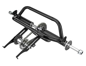 thumbnail image 2 of Vintage Lowrider Trike Conversion Kit For 20-26" Rims - 1 Speed Coaster Brake, 5/8 Axle, Black 2 of 5