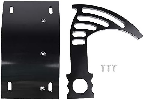 Black Curved Swingarm Side Mount License Plate Tag Relocator Bracket for Honda CBR600RR CBR1000RR CBR 600 1000 RR 2004 2005 2006 2007 2008 2009 2010 2011 2012 2013 Motorcycle Accessories Parts